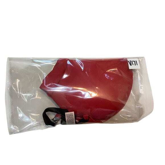 Victoria's Secret Red 34C No-Wire Bra Smooth Adjustable Straps Back Closure - Picture 6 of 6